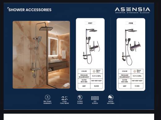 Luxury kitchen sinks and bathroom accessories