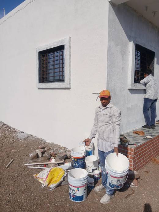 કલર કામ મજુરીથી