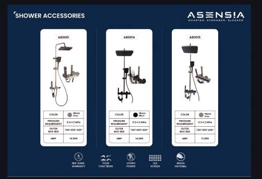 Luxury kitchen sinks and bathroom accessories