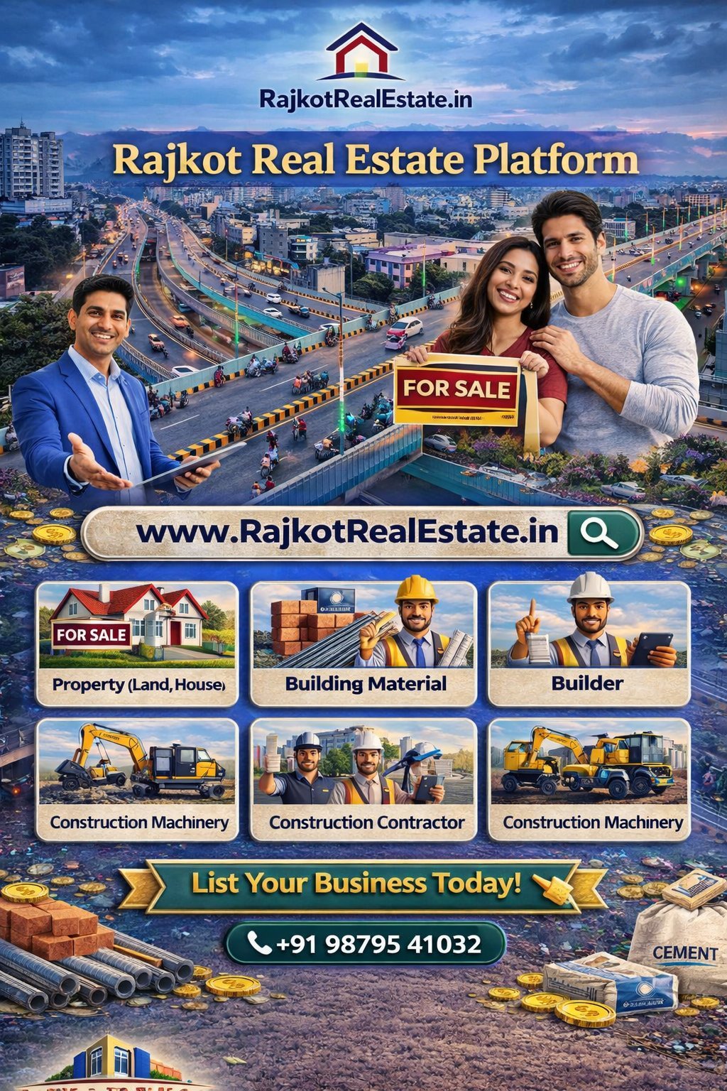 રાજકોટ રિયલ એસ્ટેટ પ્લેટફોર્મ